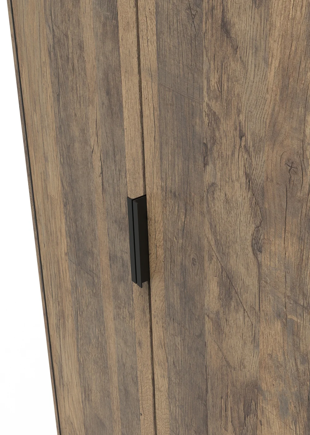 Swift Milano 2 Door Wardrobe (197cm x 53cm x 74cm) - One Size Image 4