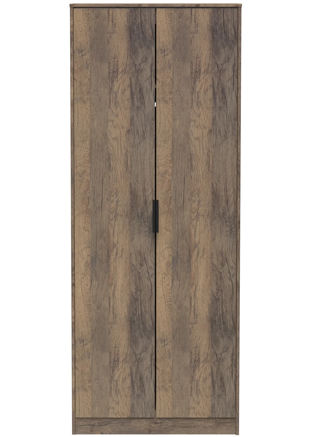 Swift Milano 2 Door Wardrobe (197cm x 53cm x 74cm) - One Size Image 1