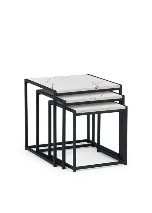 Julian Bowen Tribeca Nest Of 3 Tables (45 x 45 x 45 cm) - One Size Image 2