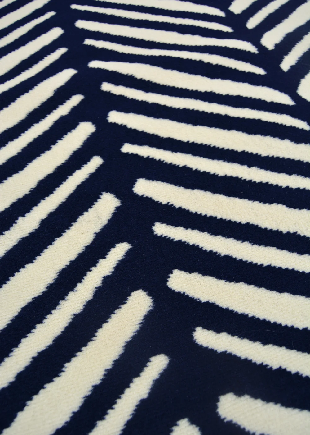 Homemaker Maestro Navy Herringbone - 80 x 150 Image 2
