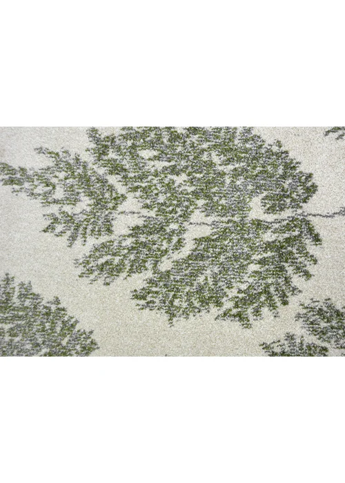 Homemaker Green Villa Leaf Rug - 80 x 150 Image 3