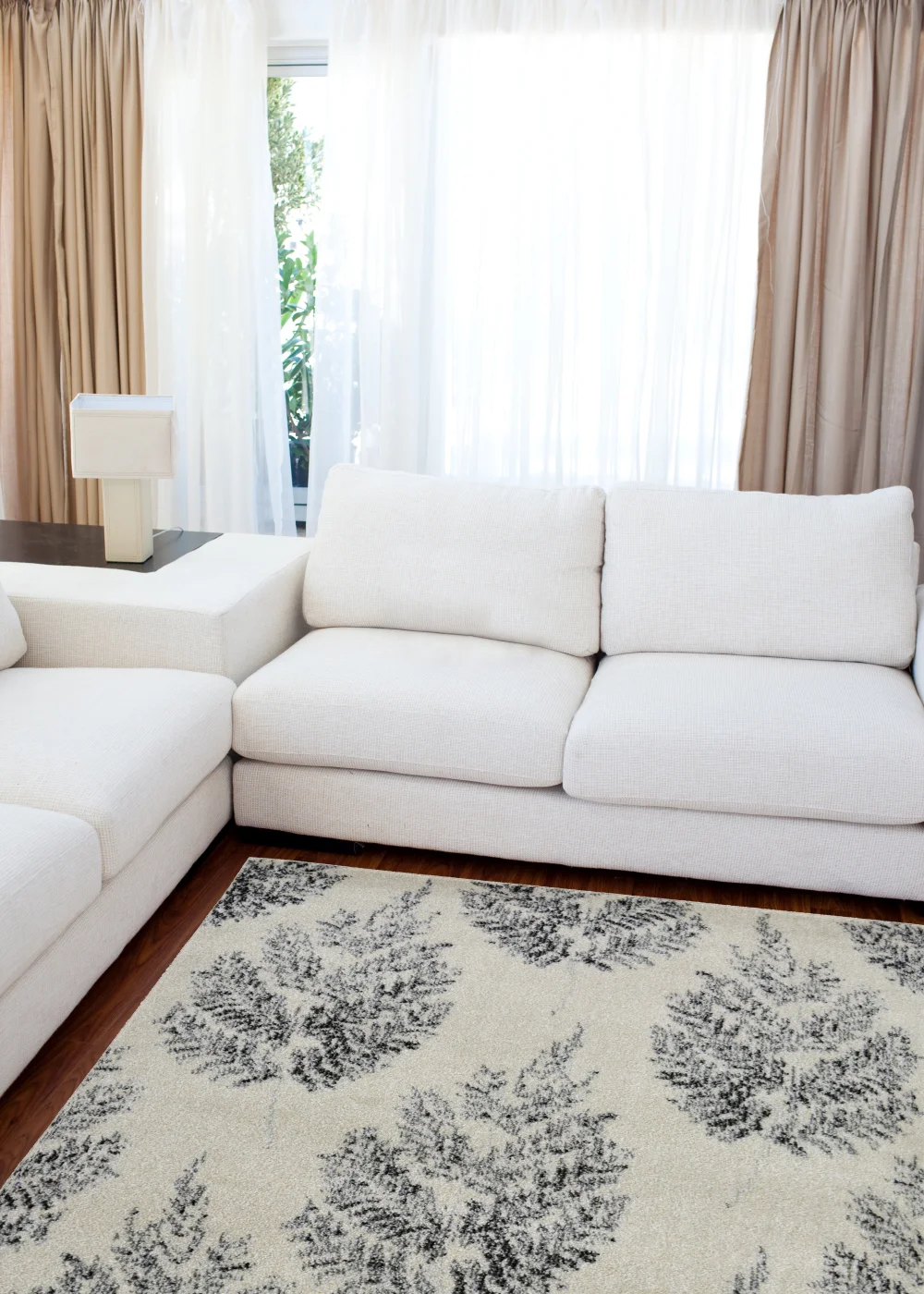 Homemaker Villa Leaf Rug - 80 x 150 Image 4