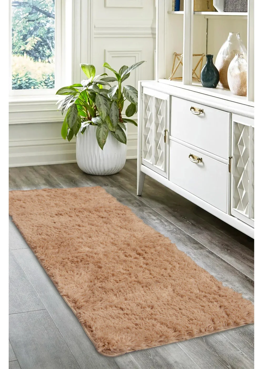 Homemaker Natural Softwashable Runner - 67 X 180 Image 1