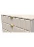 Ready Assembled Cube 3 Drawer Chest of Drawers - One Size Image 4
