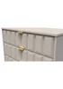 Ready Assembled Cube 5 Drawer Chest of Drawers - One Size Image 4