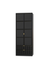 Swift Cube 2 Door 2 Drawer Tall Wardrobe (197cm x 53cm x 74cm) - One Size Image 3