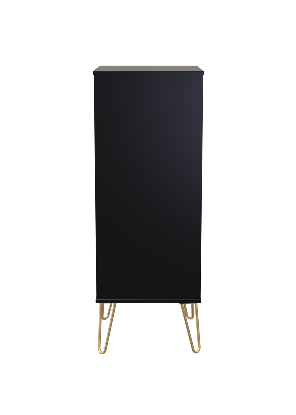 Swift Cube 5 Drawer Tall Bedside Cabinet (107.5cm x 41.5cm x 39.5cm) - One Size Image 2