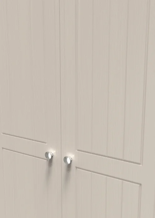 Swift Vienna 2 Door 2 Drawer Wardrobe (182.5cm x 53cm x 74cm) - One Size Image 5