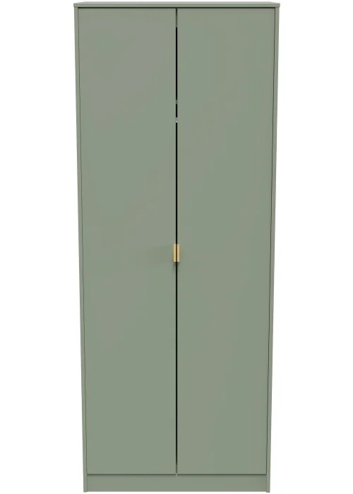 Swift Cordoba Tall 2 Door Wardrobe (197cm x 53cm x 74cm) - One Size Image 1