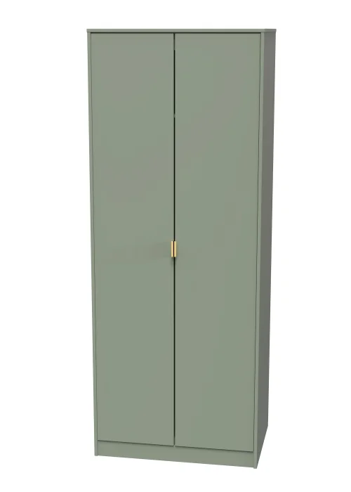 Swift Cordoba Tall 2 Door Wardrobe (197cm x 53cm x 74cm) - One Size Image 3