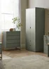 Swift Cordoba Tall 2 Door Wardrobe (197cm x 53cm x 74cm) - One Size Image 2