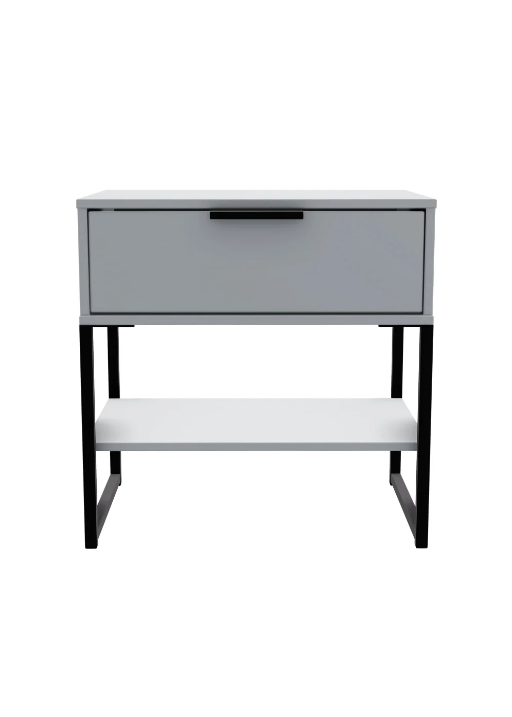 Swift Cordoba Single 1 Drawer Bedside Cabinet (58cm x 39.5cm x 57.5cm) - One Size Image 1