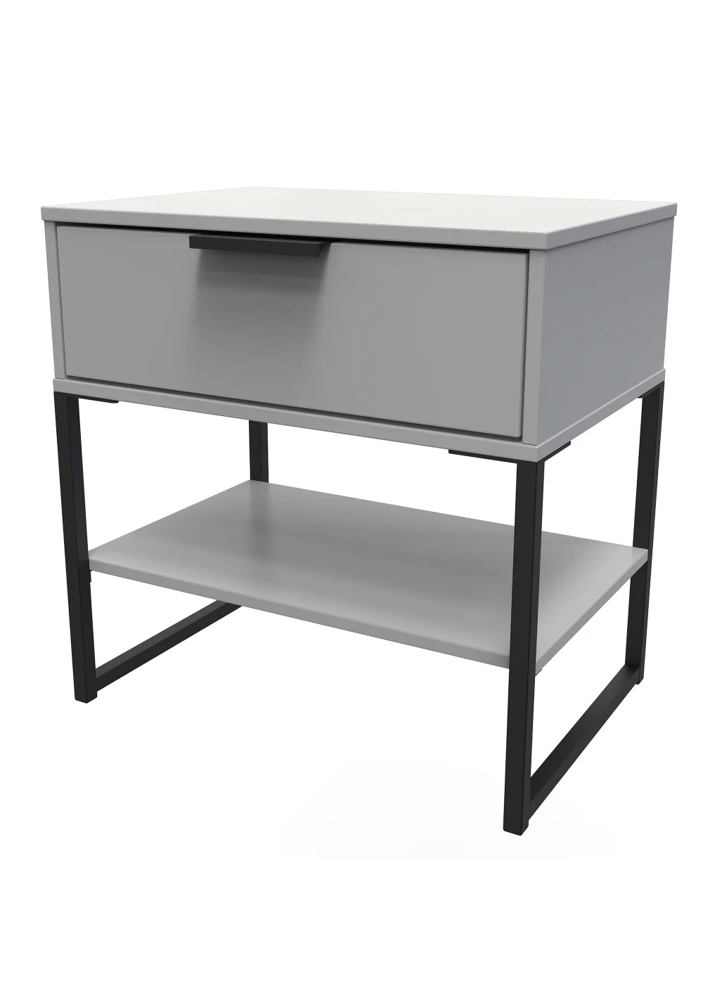 Swift Cordoba Single 1 Drawer Bedside Cabinet (58cm x 39.5cm x 57.5cm) - One Size Image 2