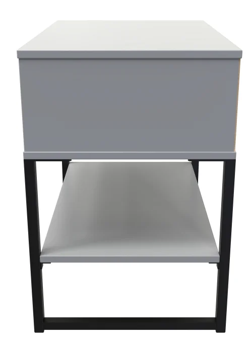 Swift Cordoba Single 1 Drawer Bedside Cabinet (58cm x 39.5cm x 57.5cm) - One Size Image 3