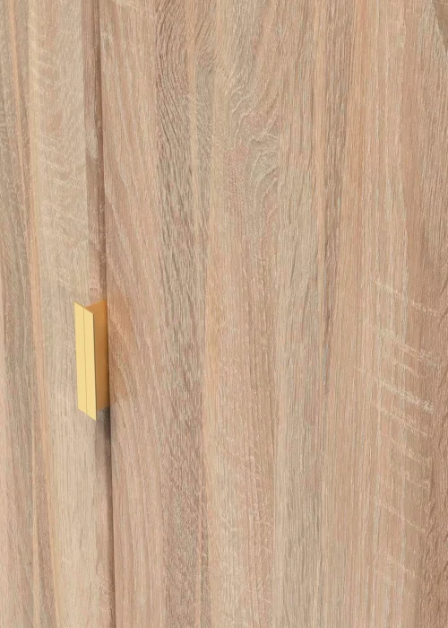 Swift Prism 2 Door Wardrobe (197cm x 53cm x 74cm) - One Size Image 4