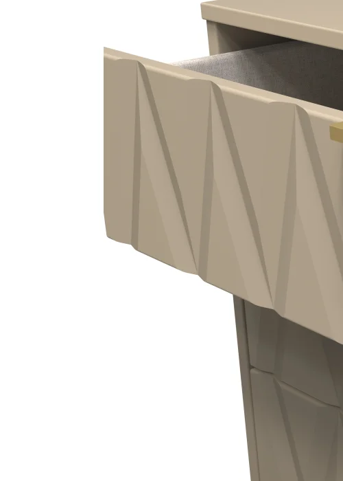 Ready Assembled Prism 3 Drawer Chest - One Size Image 2