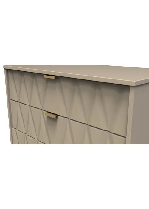 Ready Assembled Prism 4 Drawer Chest - One Size Image 4