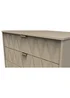 Ready Assembled Prism 4 Drawer Chest - One Size Image 4