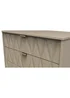 Ready Assembled Prism 5 Drawer Chest - One Size Image 4