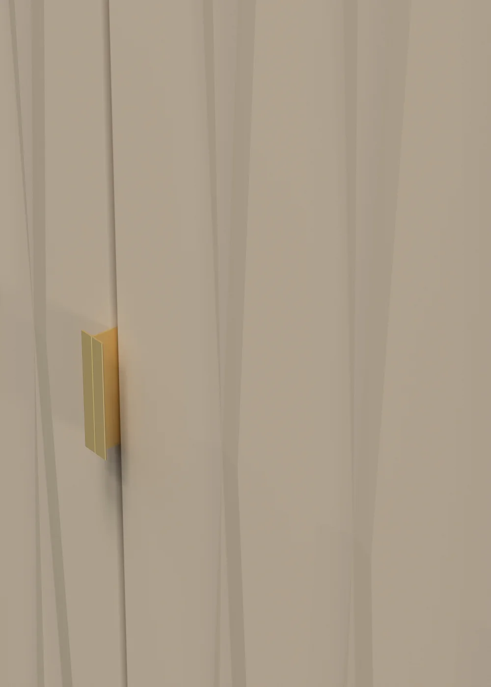 Swift Prism 2 Door Wardrobe (197cm x 53cm x 74cm) - One Size Image 4