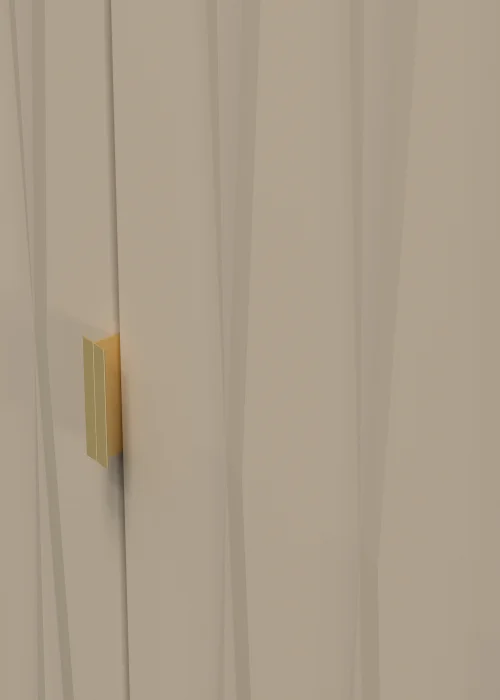 Swift Prism 2 Door Wardrobe (197cm x 53cm x 74cm) - One Size Image 4