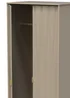 Swift Prism 2 Door Wardrobe (197cm x 53cm x 74cm) - One Size Image 2
