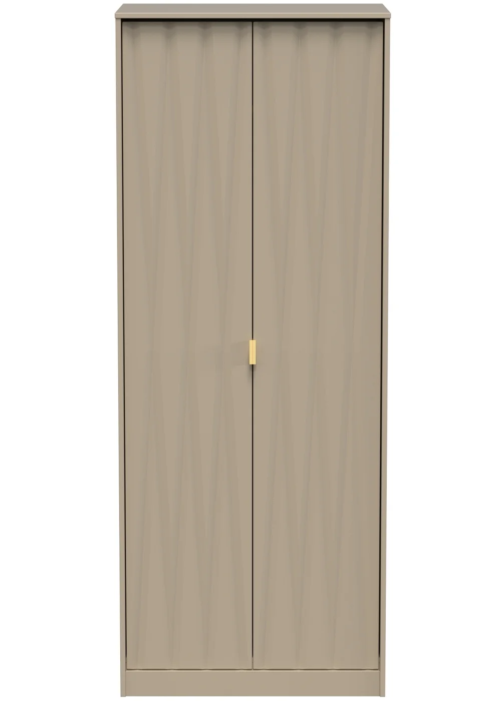 Swift Prism 2 Door Wardrobe (197cm x 53cm x 74cm) - One Size Image 1