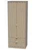 Ready Assembled Prism 2 Door 2 Drawer Wardrobe - One Size Image 4