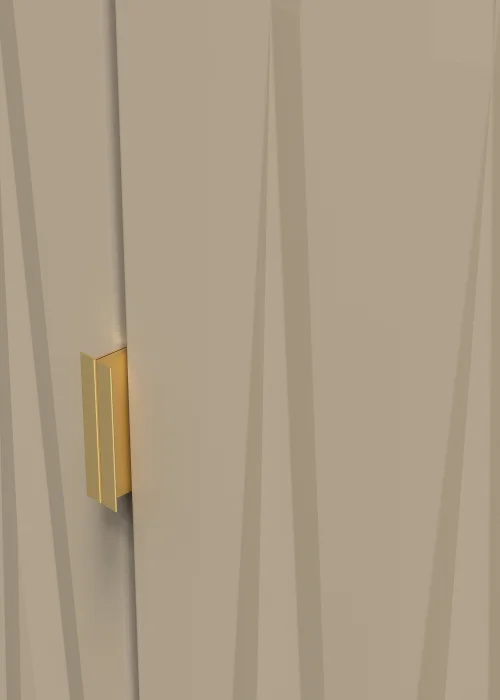 Ready Assembled Prism 2 Door 2 Drawer Wardrobe - One Size Image 5