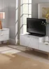 Swift Milano White TV Console Unit (51.5cm x 39.5cm x 128cm) - One Size Image 2