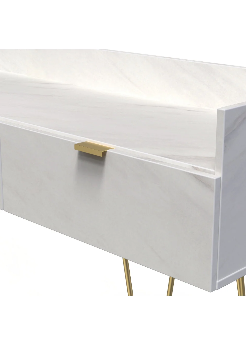 Swift Milano Media Console Unit (51.5cm x 39.5cm x 128cm) - One Size Image 4