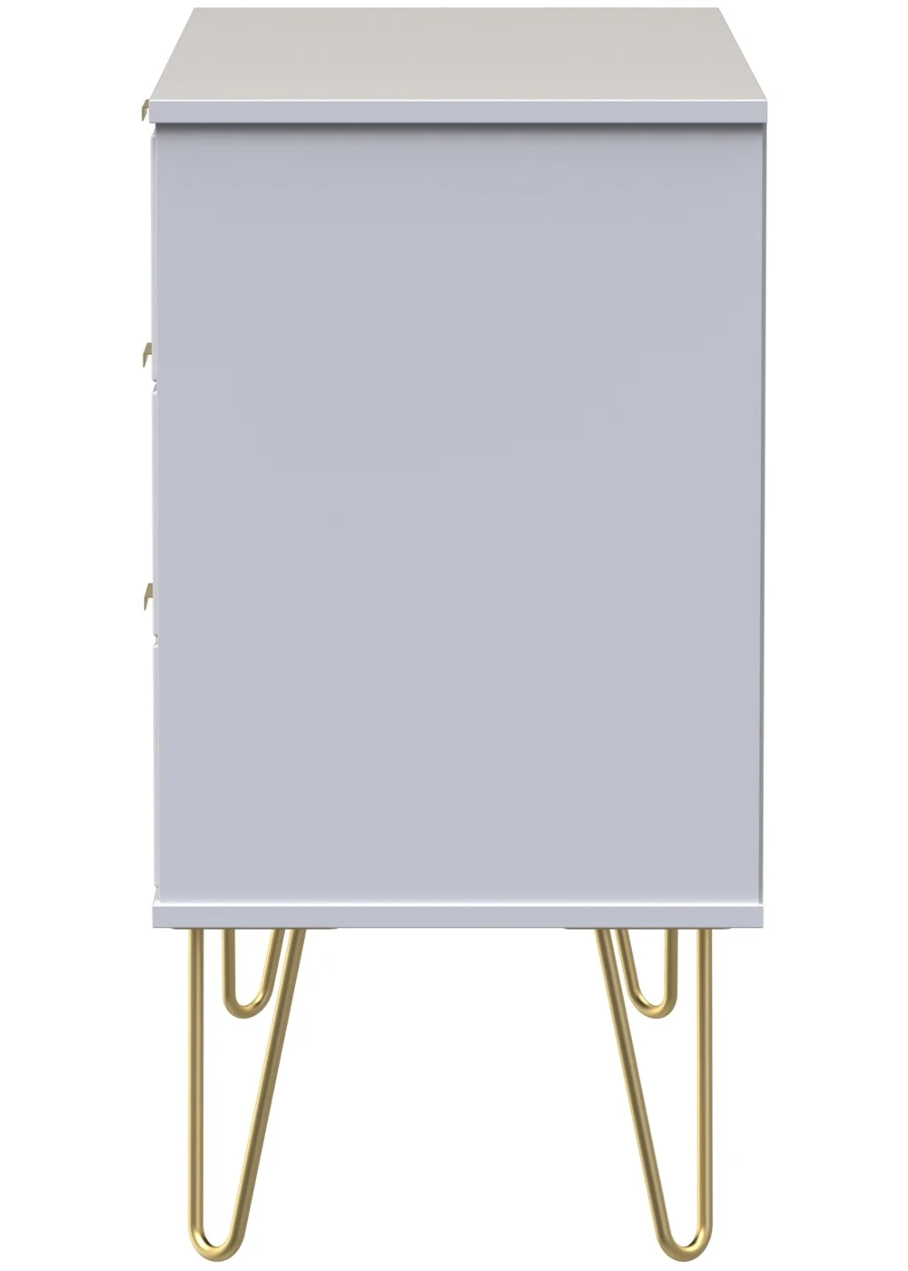 Swift Prism 3 Drawer TV Unit (74cm x 39.5cm x 97cm) - One Size Image 4