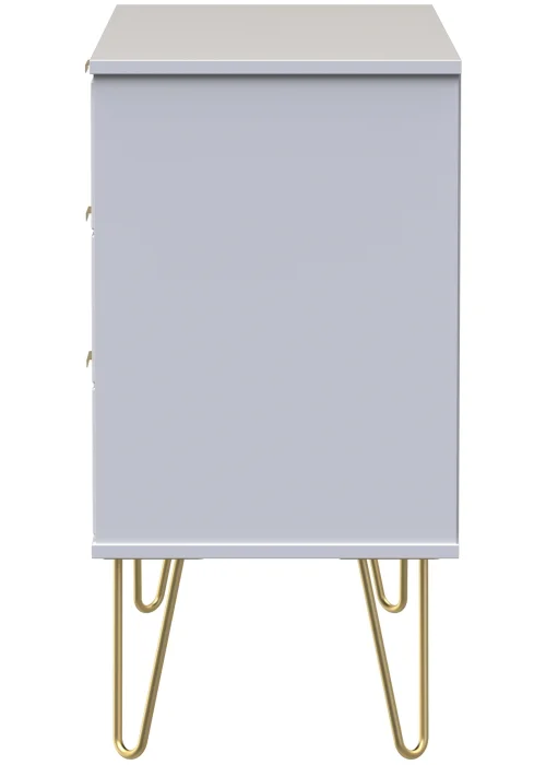 Swift Prism 3 Drawer TV Unit (74cm x 39.5cm x 97cm) - One Size Image 4