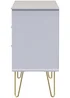 Swift Prism 3 Drawer TV Unit (74cm x 39.5cm x 97cm) - One Size Image 4