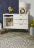 Swift Prism 3 Drawer TV Unit (74cm x 39.5cm x 97cm) - One Size Image 2