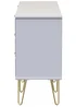 Swift Prism 6 Drawer TV Unit (74cm x 39.5cm x 152cm) - One Size Image 5