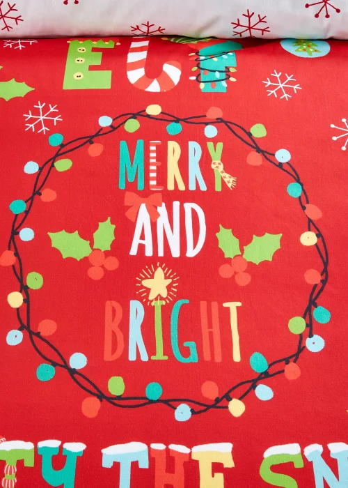 Fusion Christmas Santa's Little Helper Duvet Cover - Single Image 3