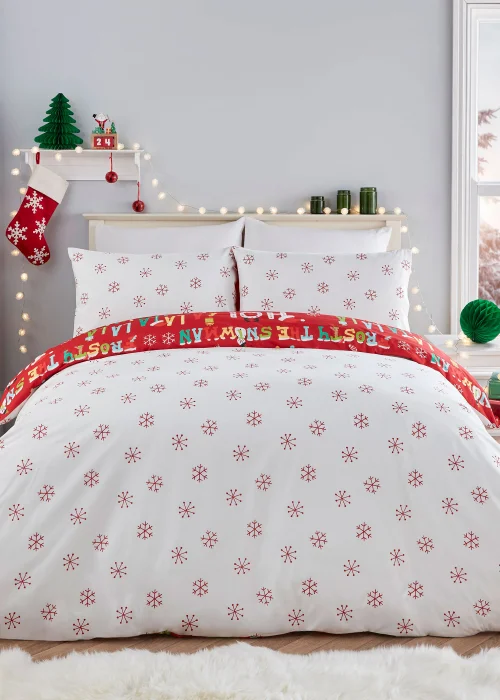 Fusion Christmas Santa's Little Helper Duvet Cover - Single Image 5