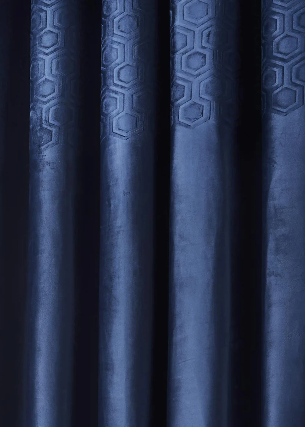 Appletree Boutique Jasper Pair of Eyelet Curtains - 46W X 54D (116x137cm) Image 3