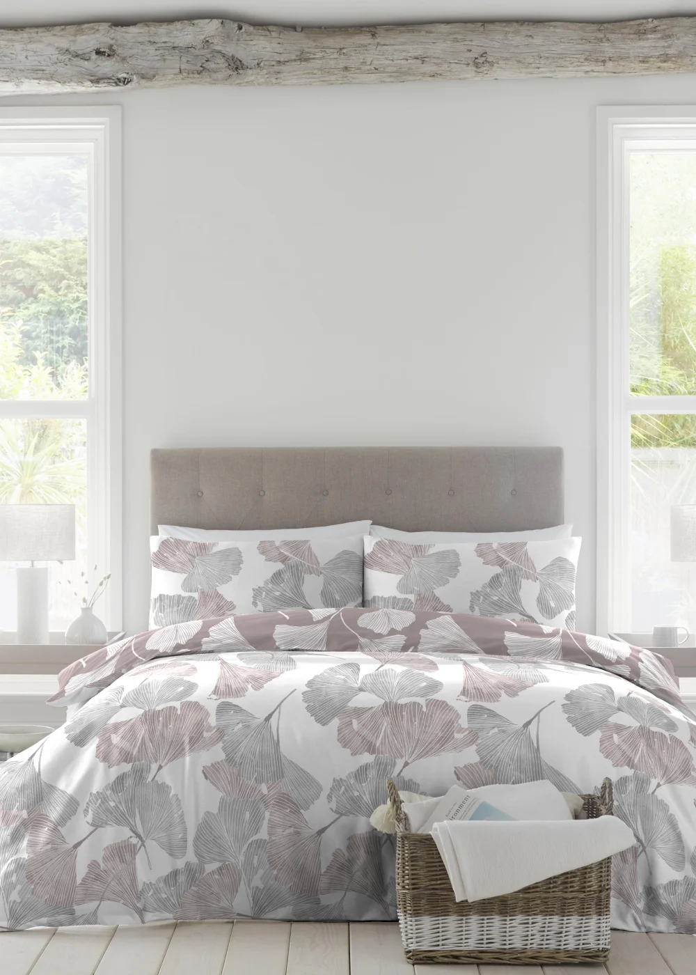 Drift Home Ginkgo Duvet Cover - Super king Image 1