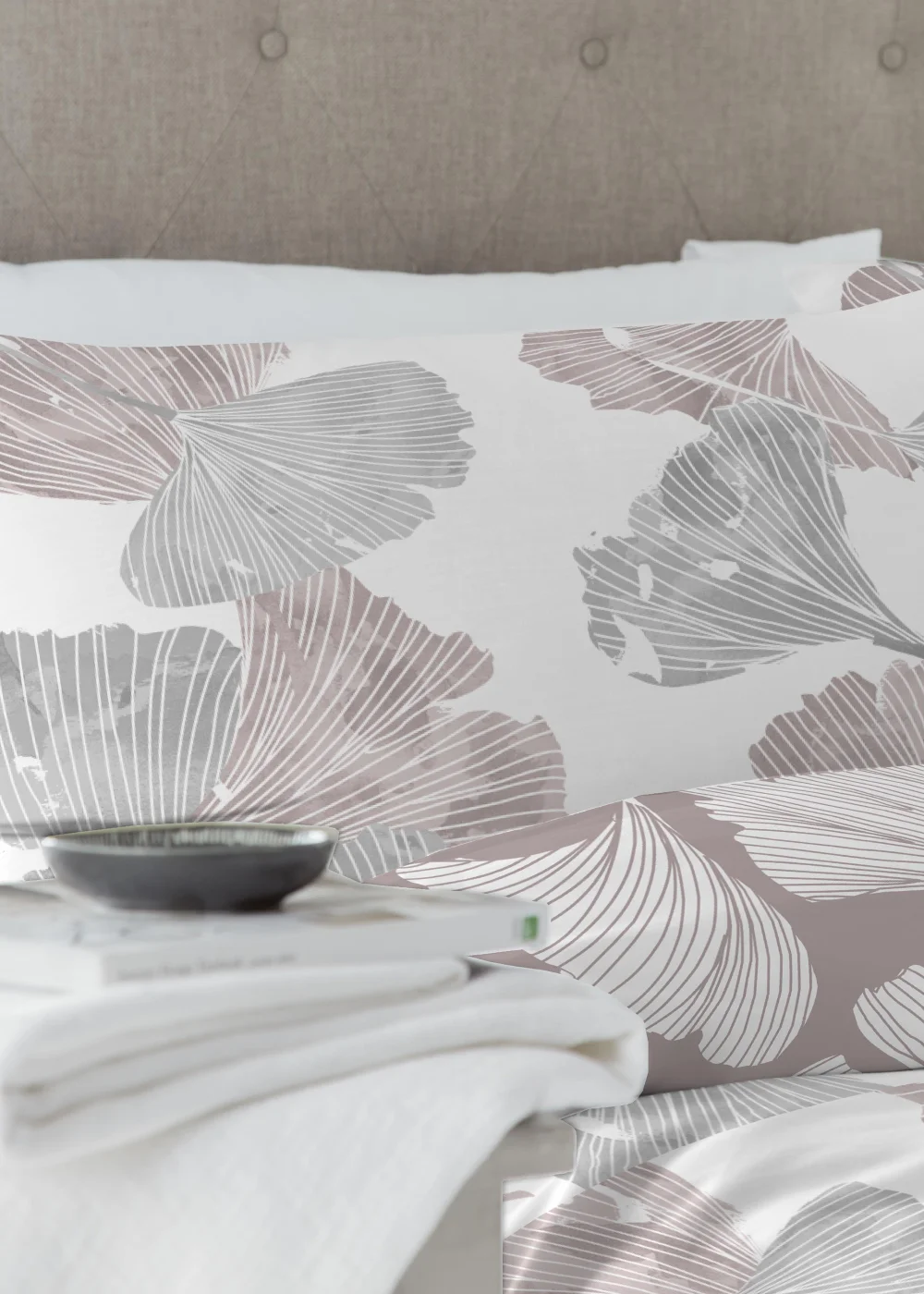 Drift Home Ginkgo Duvet Cover - Super king Image 3