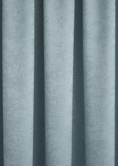 Fusion Galaxy Dimout Blue Pencil Pleat Curtains - 46W X 54D (116x137cm) Image 3