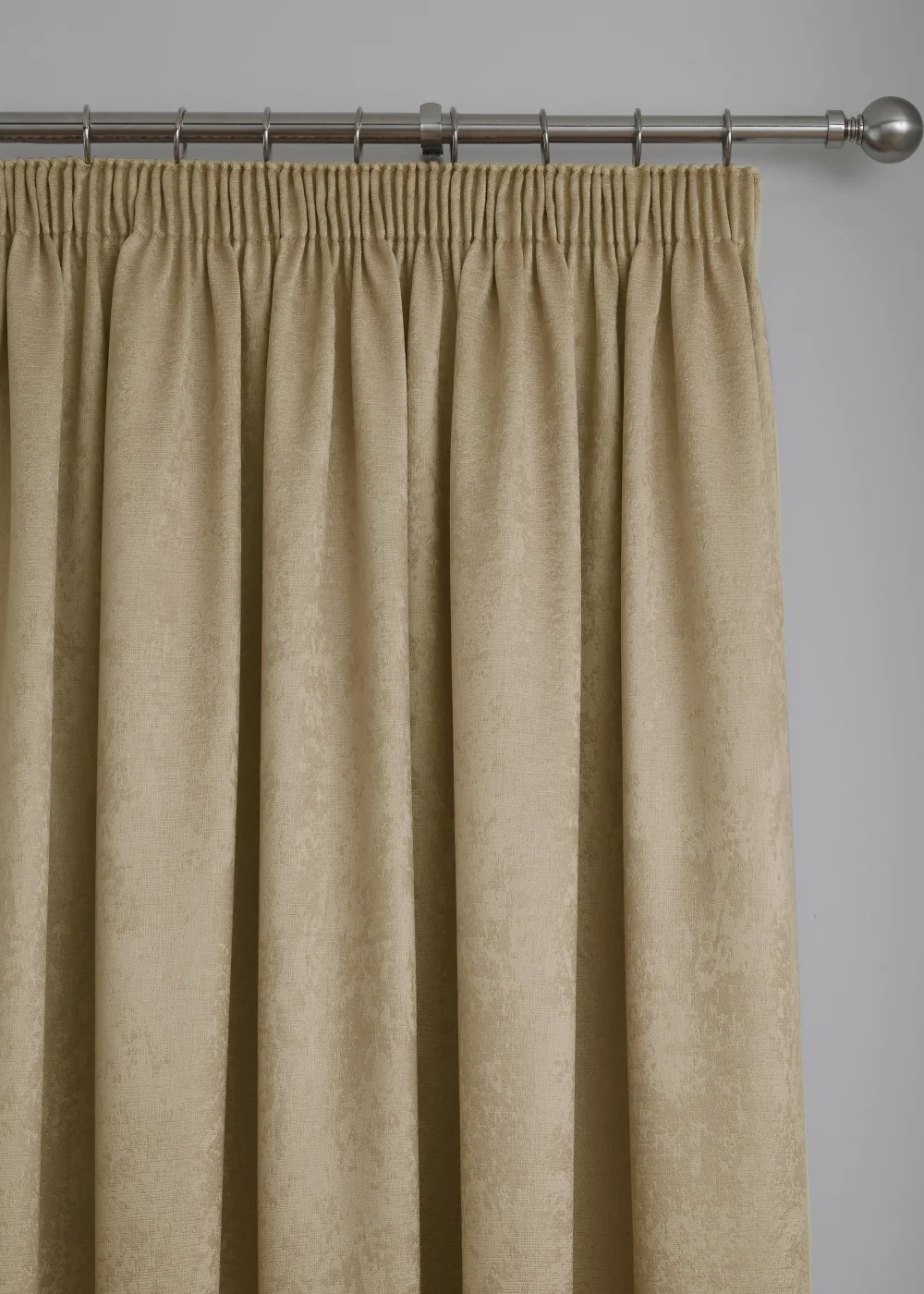 Fusion Galaxy Dimout Yellow Pencil Pleat Curtains - 46W X 54D (116x137cm) Image 2