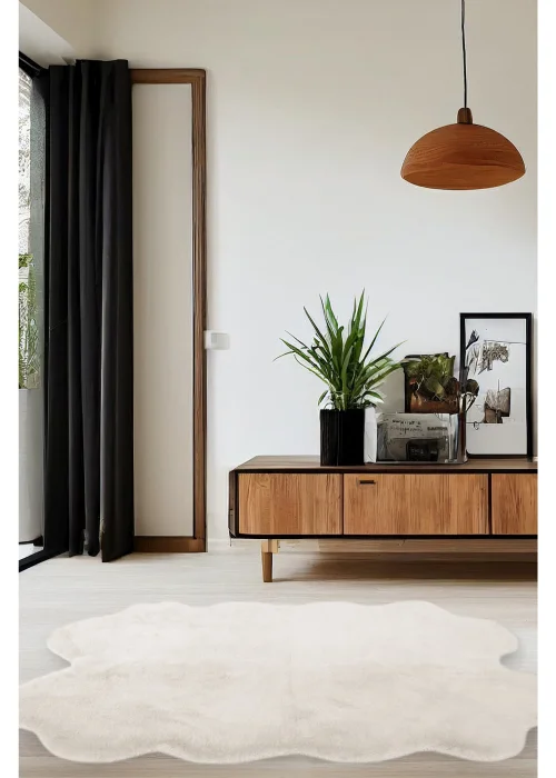 Homemaker Luxury Fur Quad Rug - 105 X 140 Image 3
