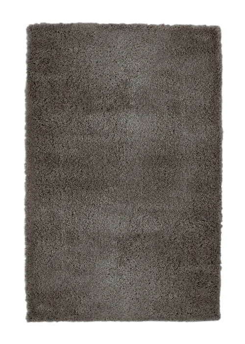 Homemaker Dark Grey Snug Shaggy Rug - 80 x 150 Image 2