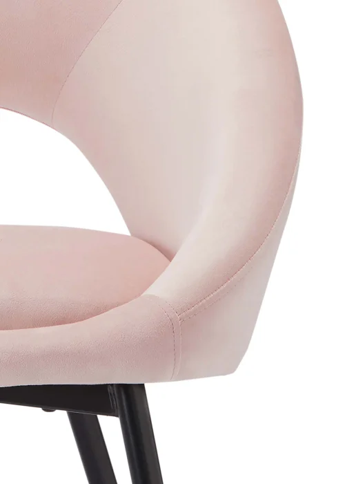 LPD Furniture Set of 2 Lulu Dining Chairs Pink - No Size Image 2