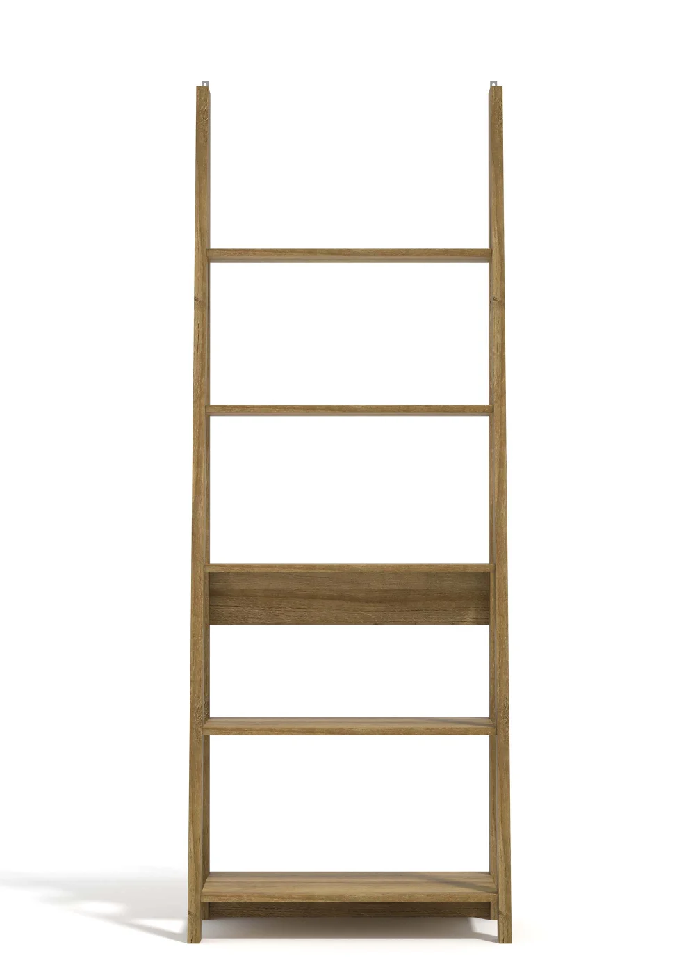 LPD Furniture Tiva Ladder Bookcase Oak (1754x386x640mm) - One Size Image 2