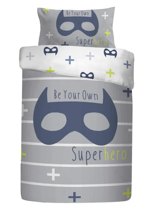 Appletree Kids Superhero 100% Cotton Duvet Cover - Single Image 5