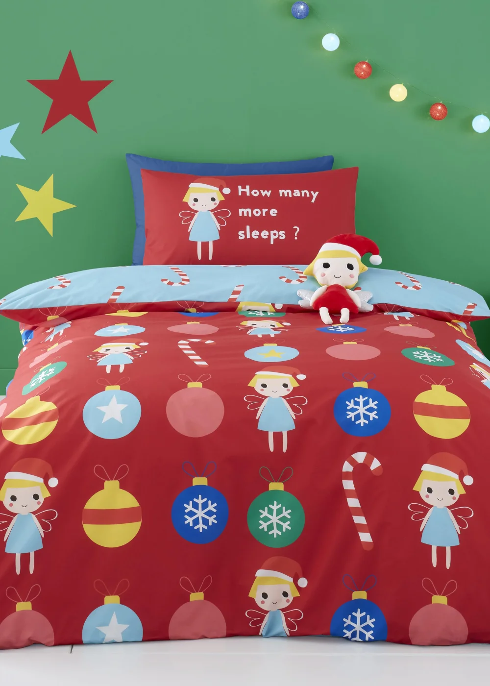 Cosatto Christmas Fairy Duvet Cover - Junior Image 1