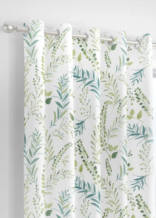 Fusion Fernworthy Green Eyelet Curtains 46W X 54D 116x137cm Matalan fusion-fernworthy-green-eyelet-curtains-46w-x-54d-116x137cm-matalan